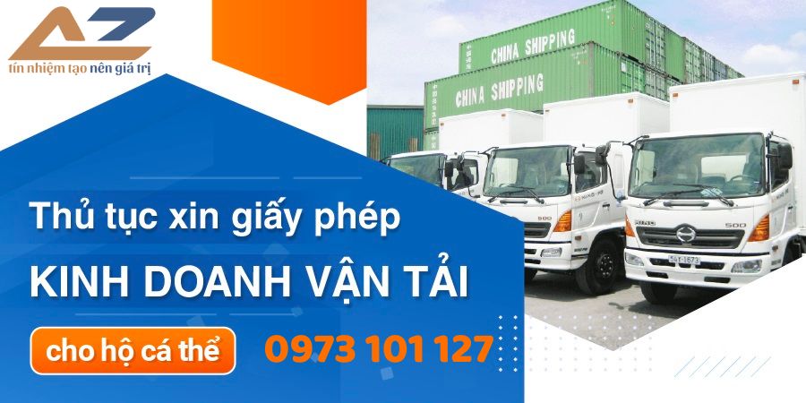 Dịch vụ xin cấp Giấy phép kinh doanh vận tải bằng ô tô cho Hộ kinh doanh