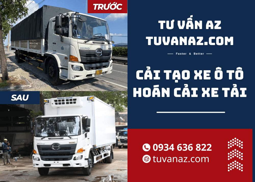 Tư vấn hồ sơ cải tạo, hoán cải xe